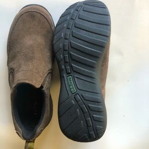 L.L Bean Boys Brown Moc Slip On Sneaker